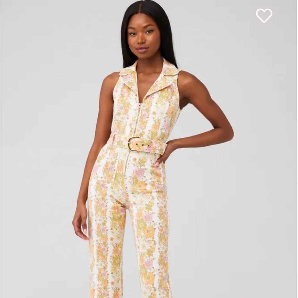 Show Me Your Mumu💗 Jacksonville Jumpsuit in Groovy Blooms